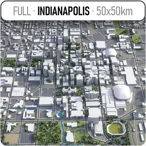 3D city indianapolis indiana