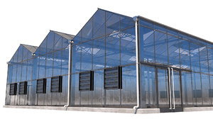 greenhouse house 3D model