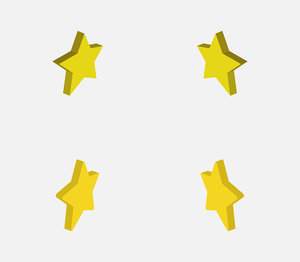 isometric star