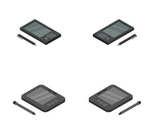 isometric graphics tablet