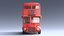 3D model london routemaster bus