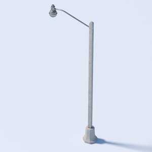3D model toronto street lamp -