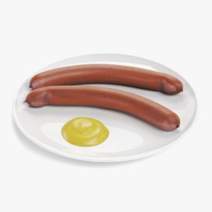 3D sausage plate