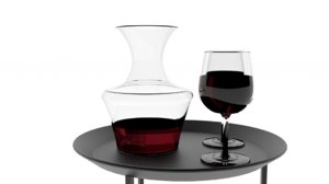 wine glass 3D model