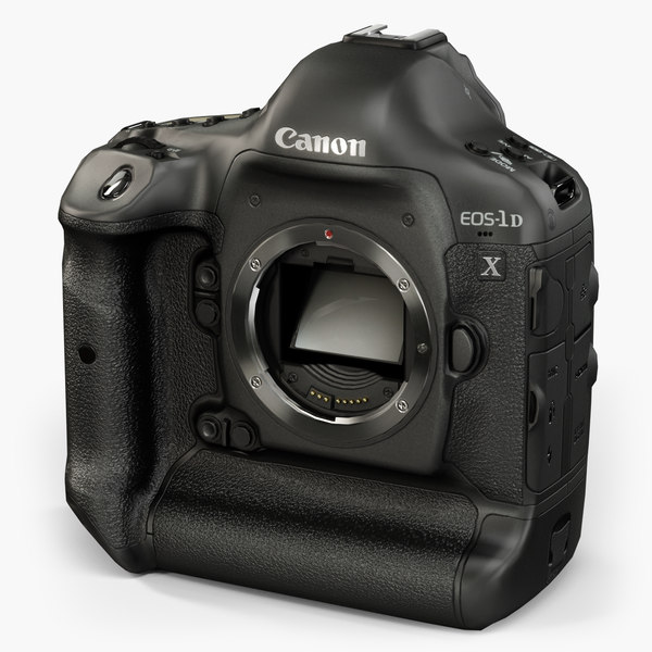 3D canon eos-1d x model