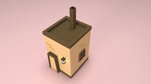 choclate choclatehouse house 3D model