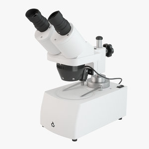 3D model microscope science