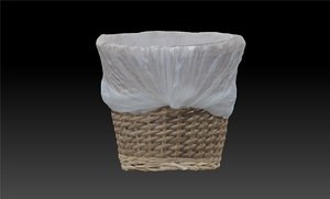 waste paper basket 3D model