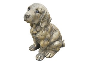 3D stone dog hd