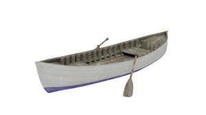3D row boat