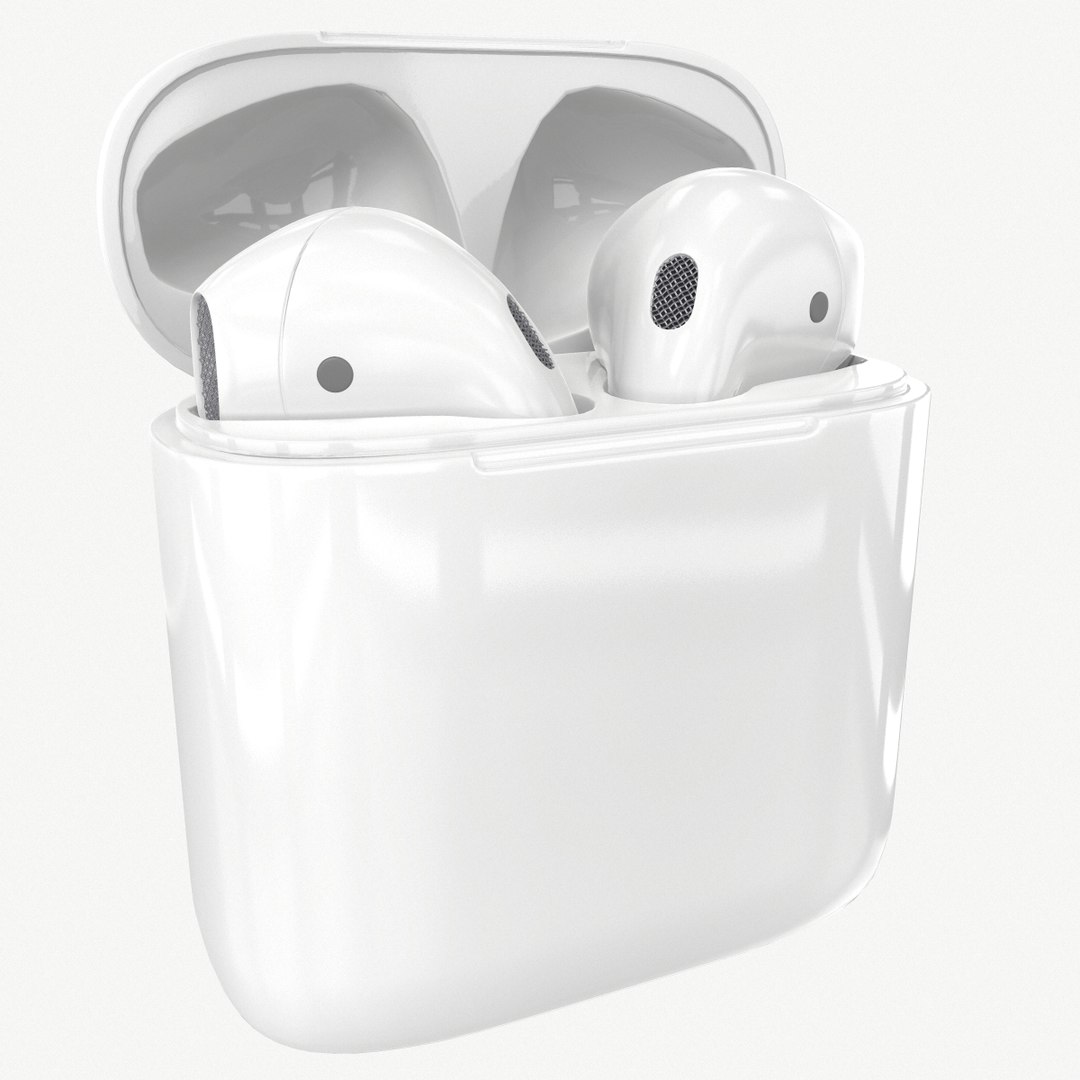 Apple airpods case 3D model TurboSquid 1523317
