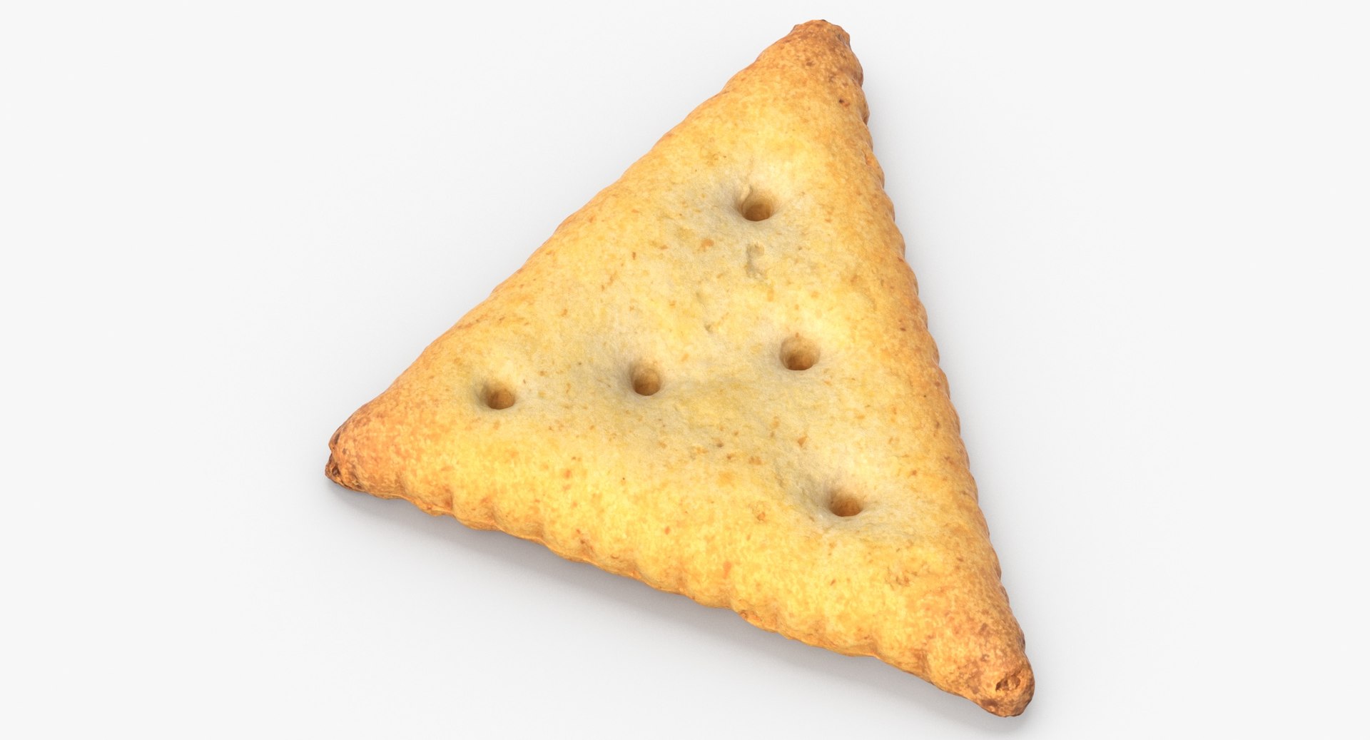Cracker triangle 01 3D model TurboSquid 1525378