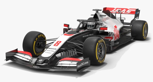 haas f1 model car