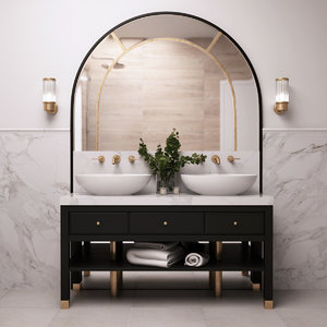 bathroom furniture interior 3D model
