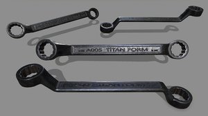3D wrench 2 model