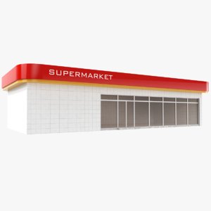 real supermarket market model