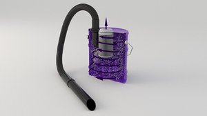 vacuum cleaner 3D model