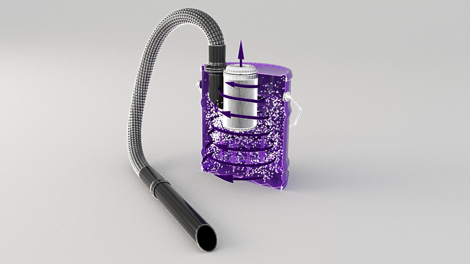 Vacuum cleaner 3D model TurboSquid 1525859