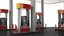 3D real gas station buildings