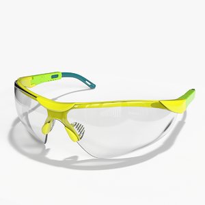 3D model safety glasses