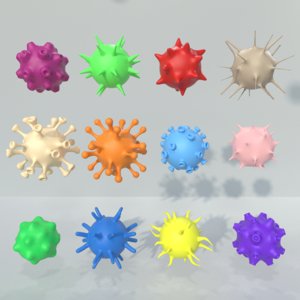 viruses 3D