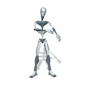 Stand cross arm and explain