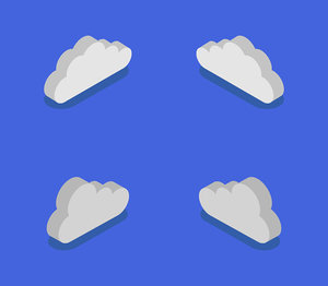 isometric cloud