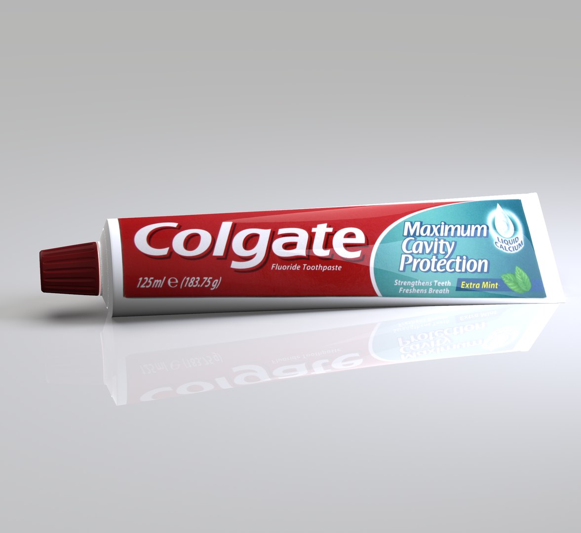 3D model toothpaste tooth TurboSquid 1527148