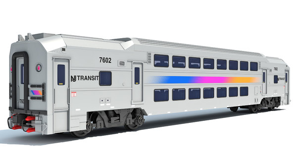 jersey nj double deck 3D model