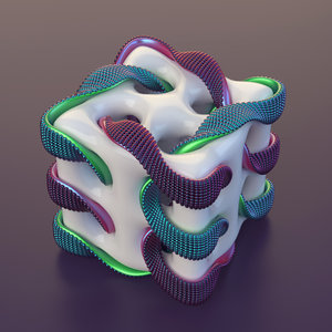 3D shape cube
