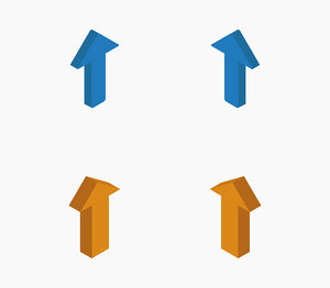 isometric arrow