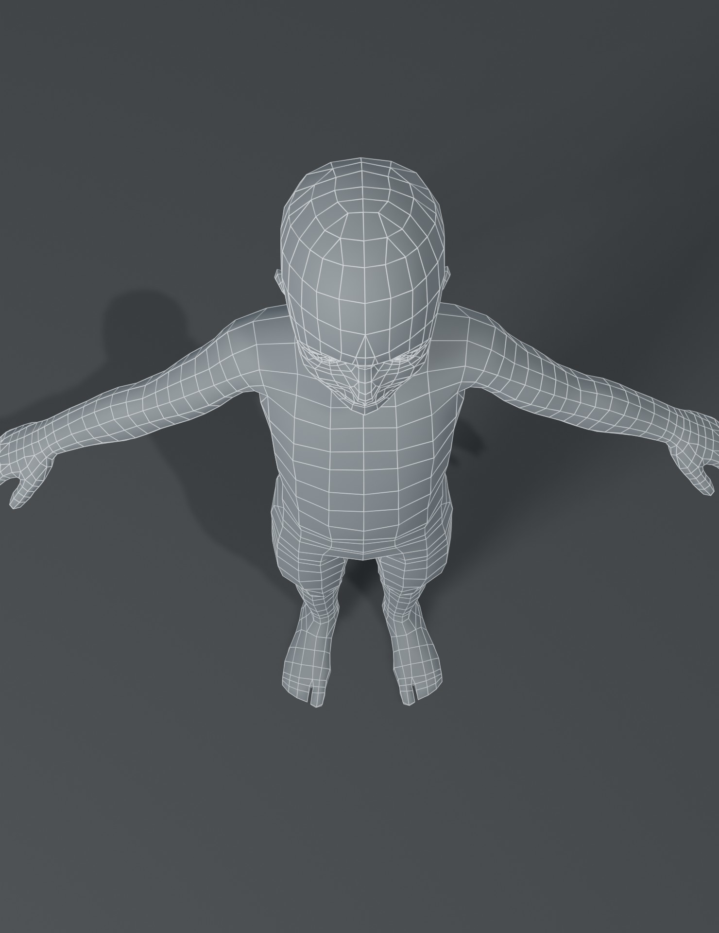 Boy kid child body model - TurboSquid 1528661