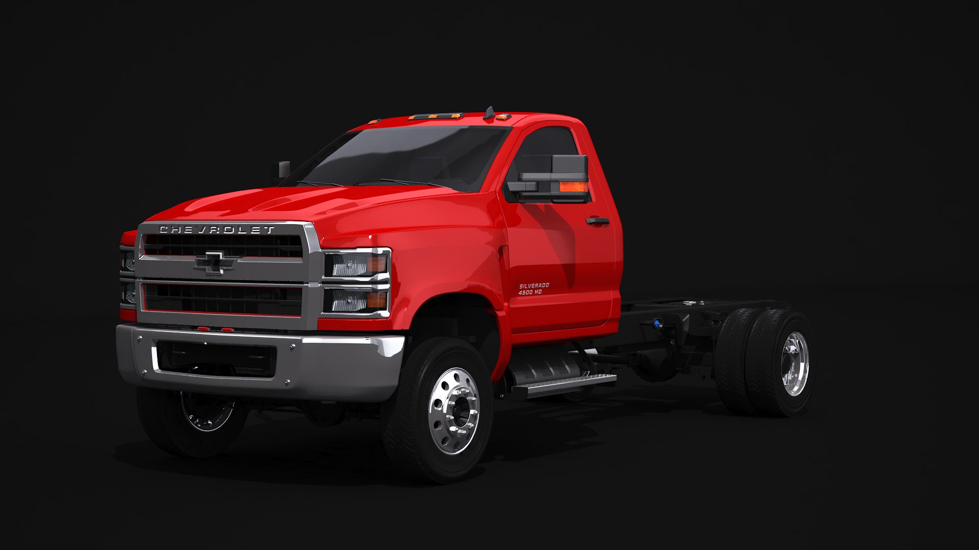 2020 chevrolet silverado 4500hd 3D model - TurboSquid 1527769