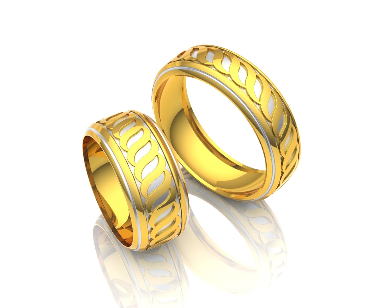 Wedding ring model - TurboSquid 1527809