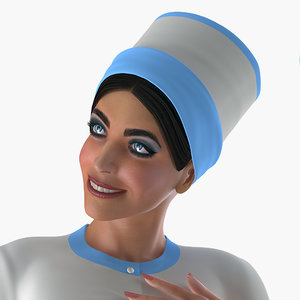 nurse rigged 3D