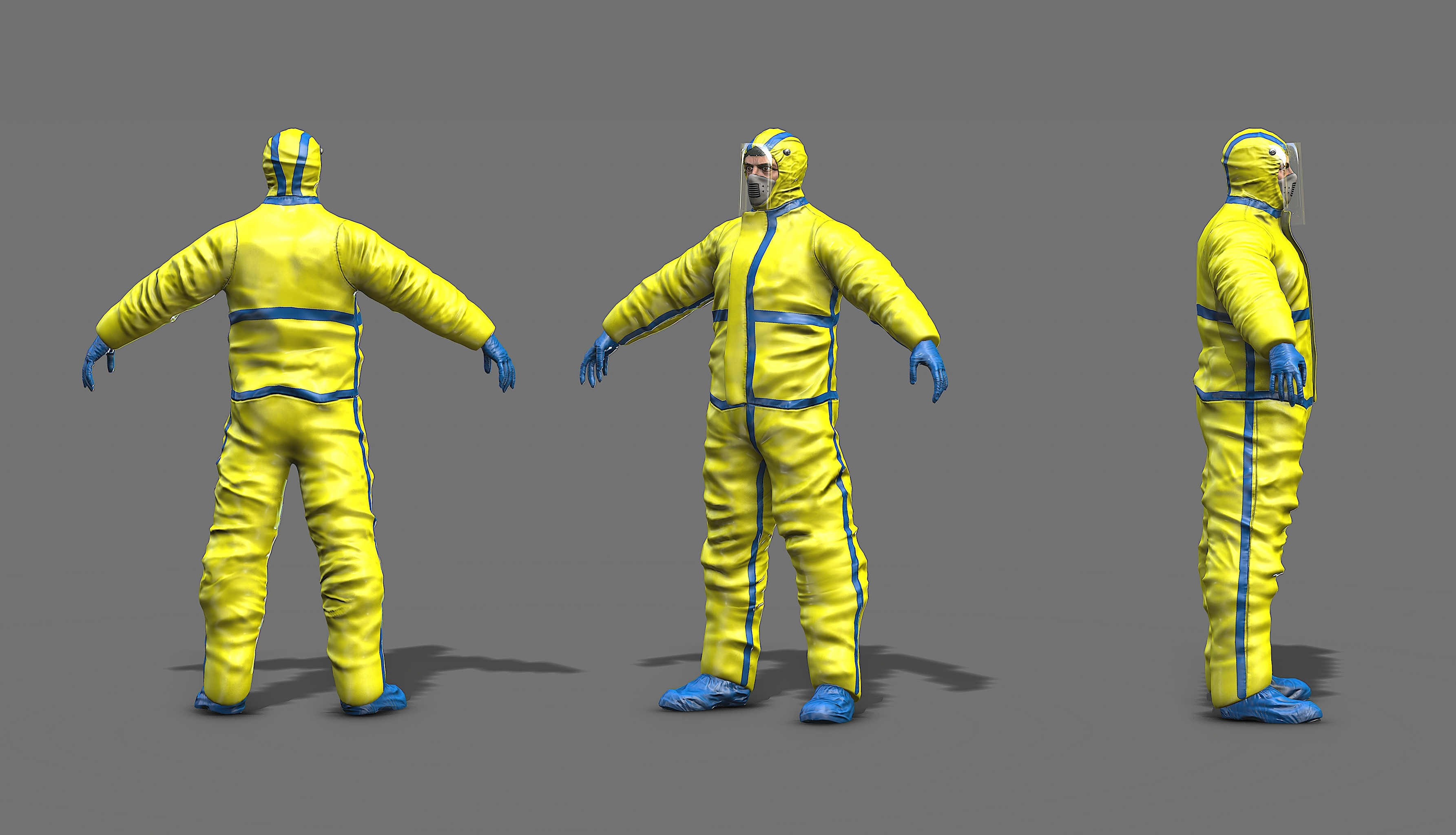 Rust hazmat 3d model фото 114