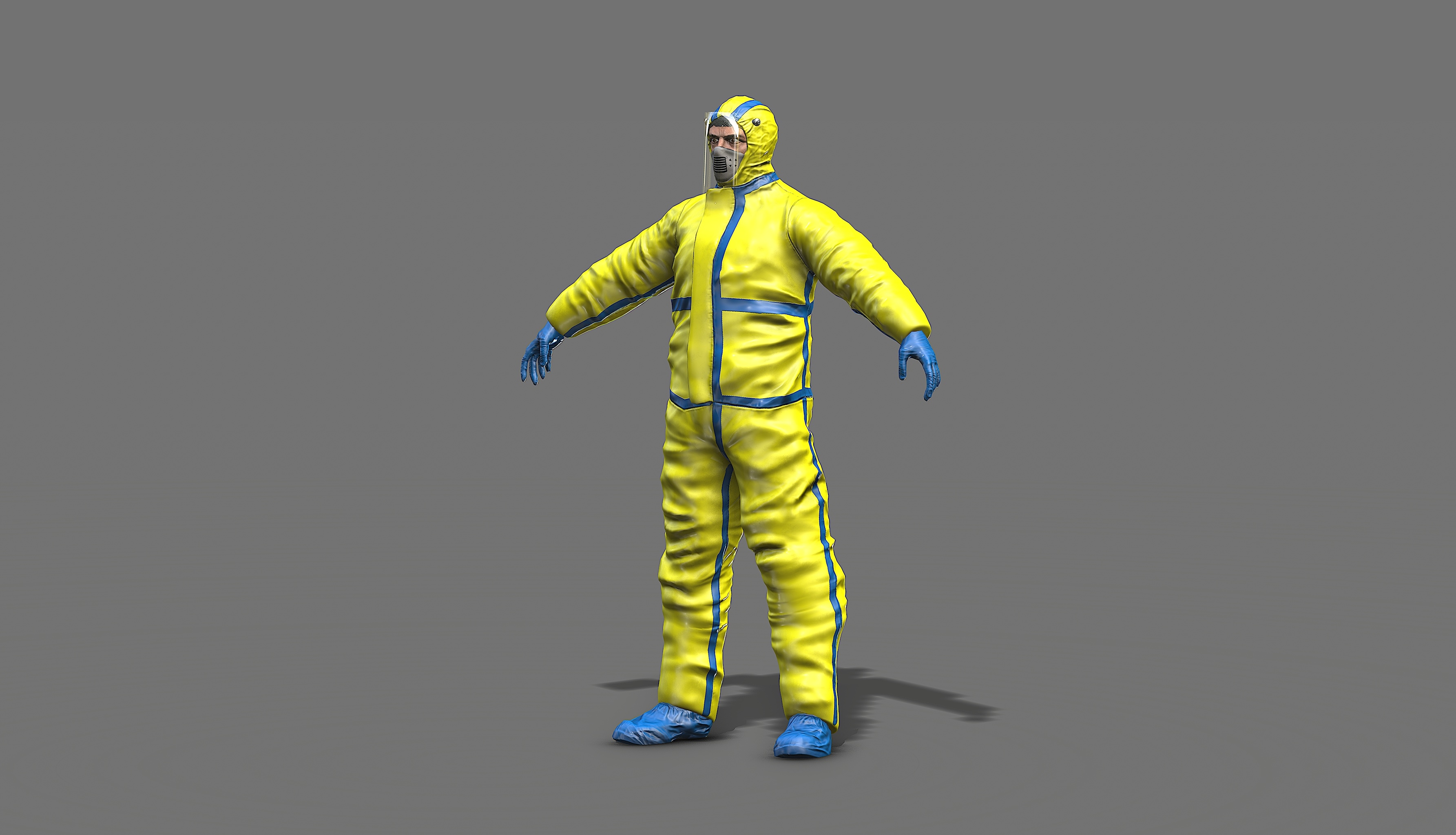 Rust hazmat 3d model фото 96