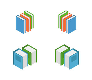 isometric book