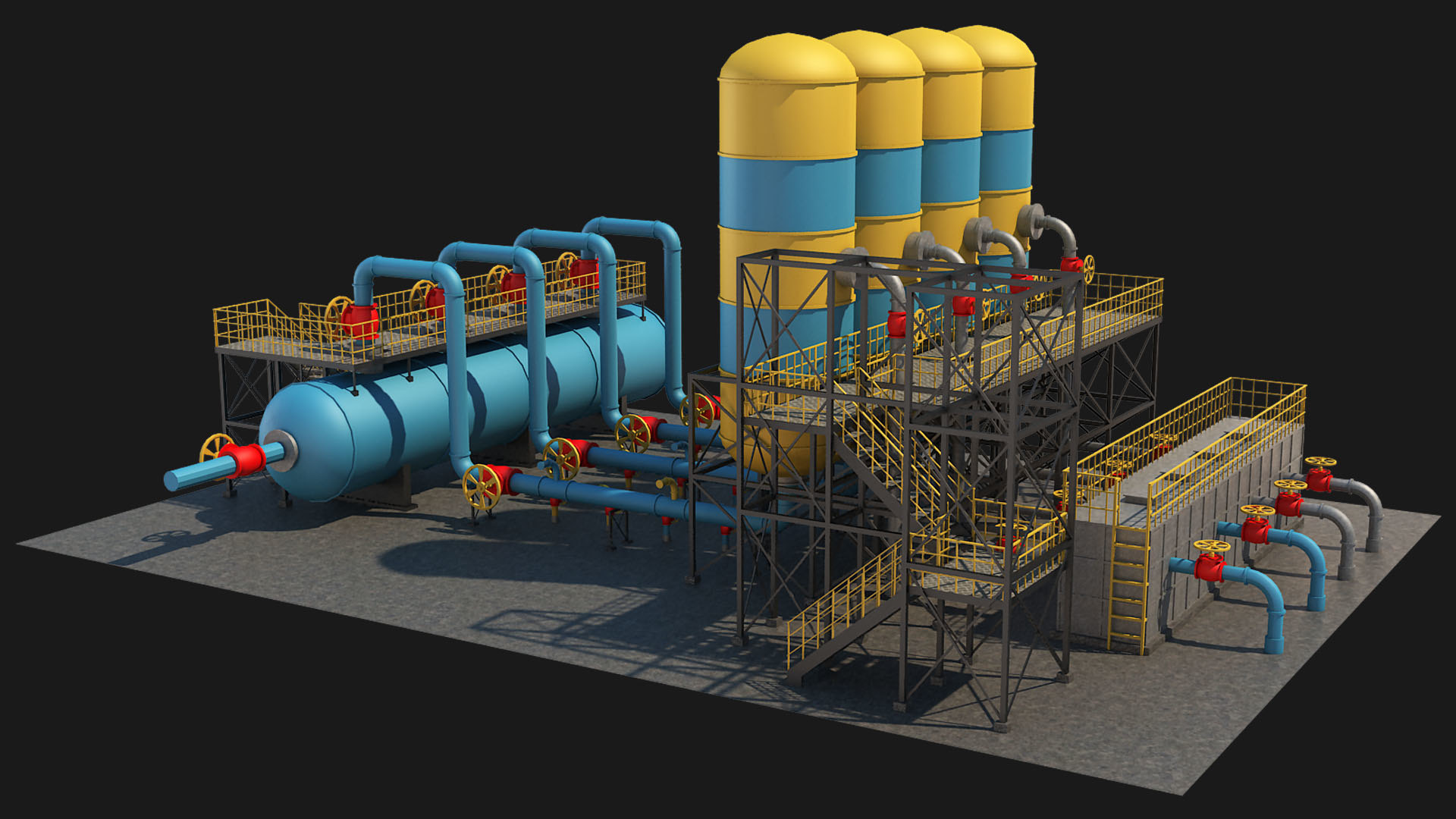 Industrial equipment 5 3D model TurboSquid 1528177