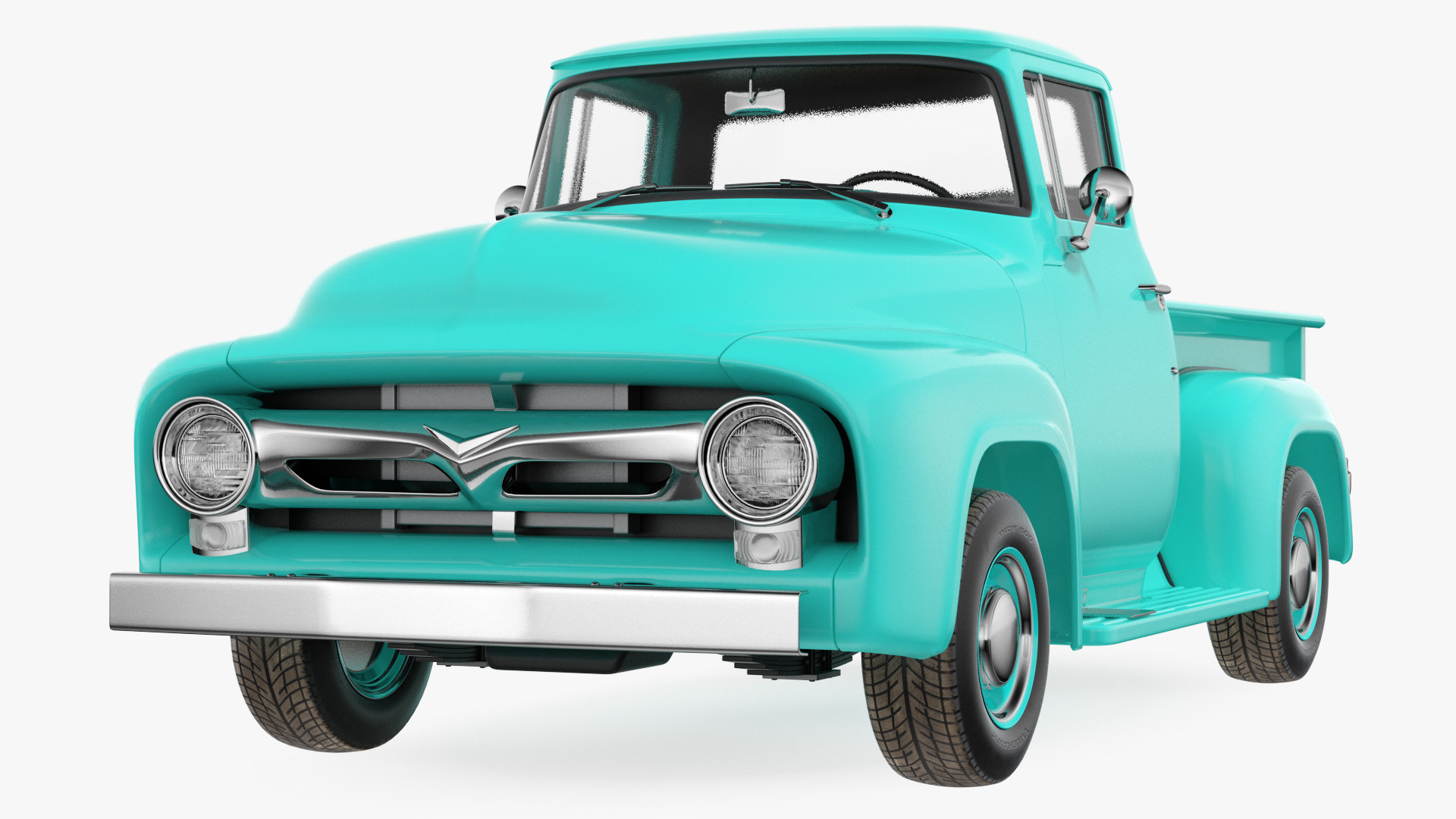 Classic Pickup Truck Modelo 3D - TurboSquid 1528479