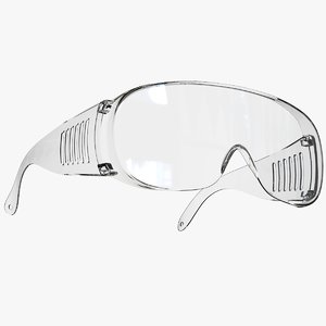 transparent glasses 3D model