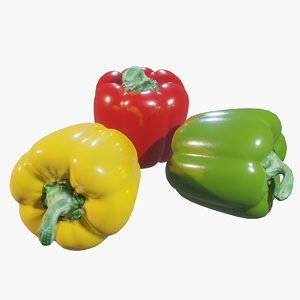 bell pepper 3D