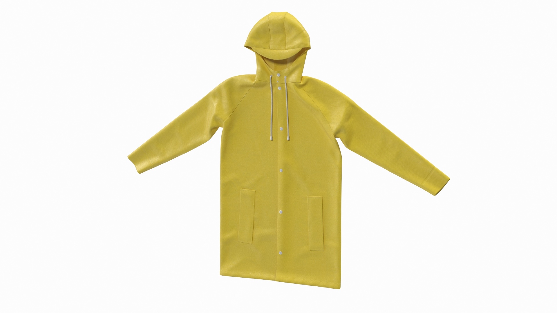 3D folded raincoat jacket rain model - TurboSquid 1528489