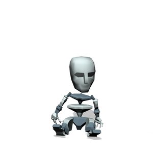 Kid stand to sit on floor