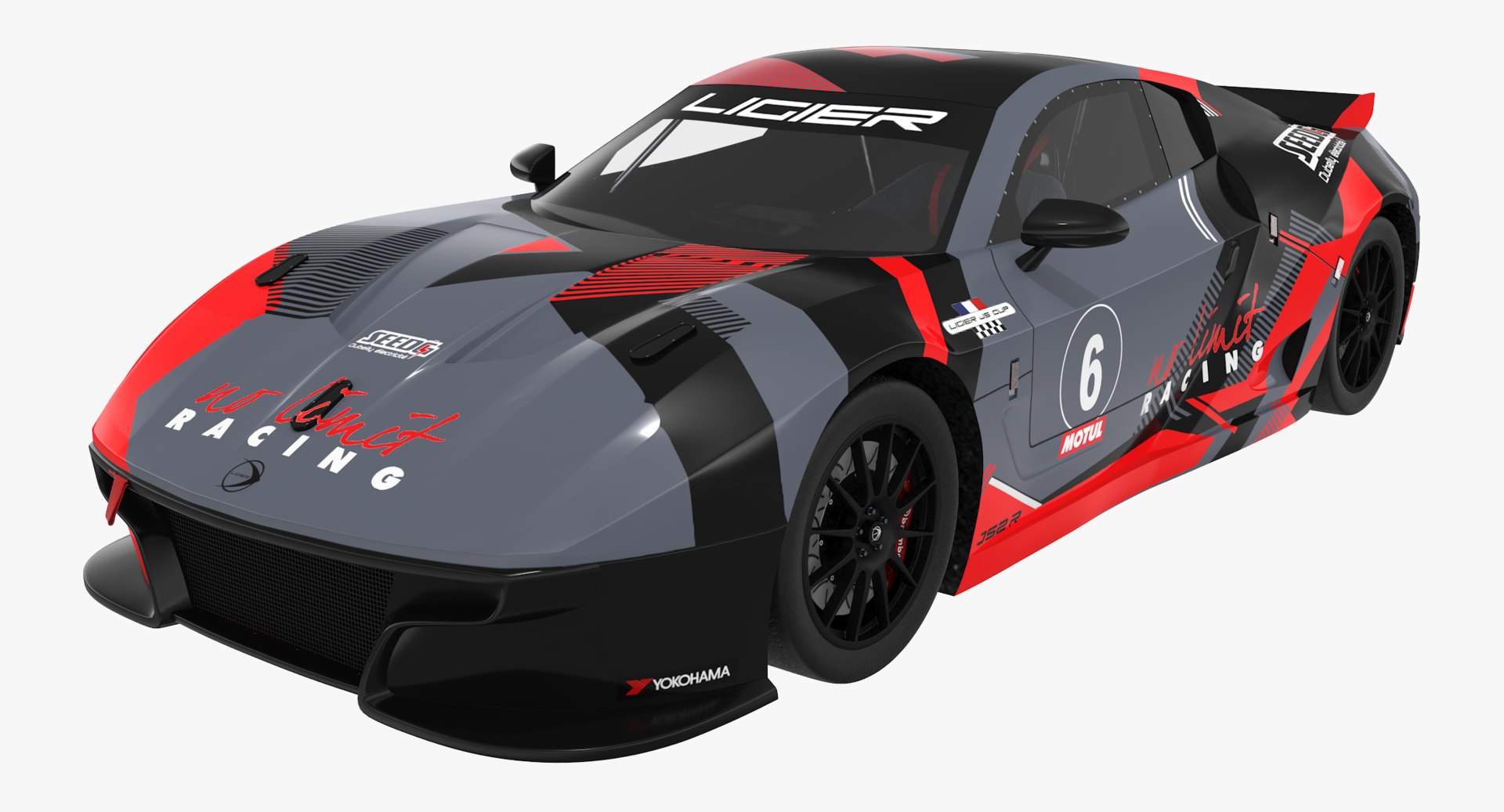 Ligier js2 r limit 3D model TurboSquid 1528688