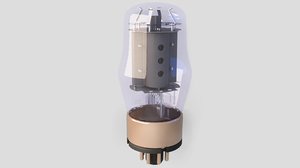 hifi tube vacuum 3D model