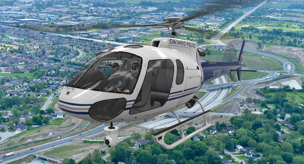As 350オンタリオ警察アニメーション3dモデル Turbosquid