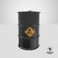 3D barrels oil v1 model