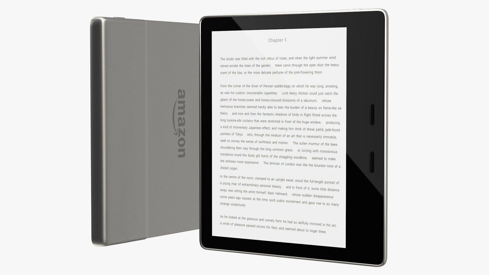 Free kindle oasis ereader read 3D TurboSquid 1529569