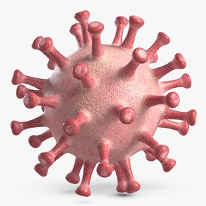 coronavirus covid-19 3 3D model